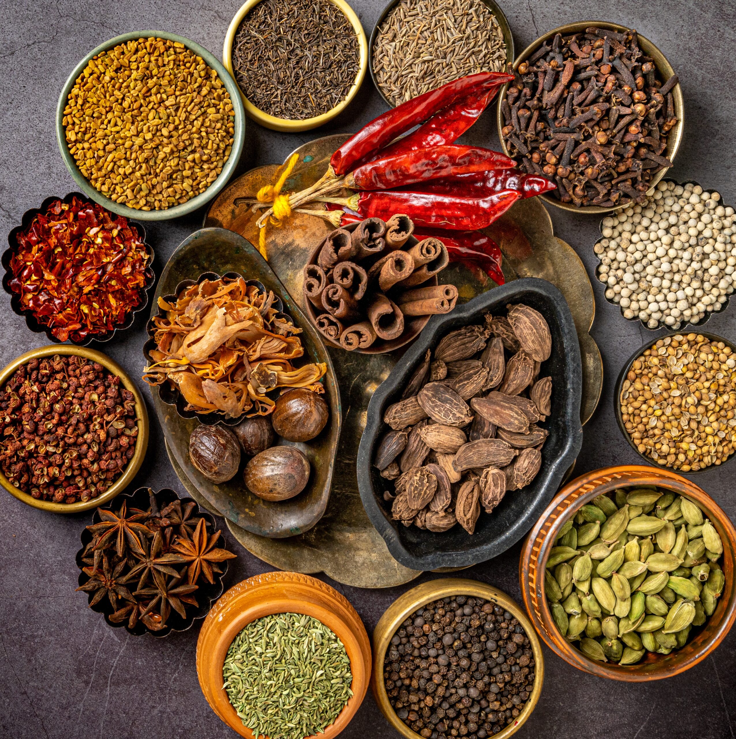 Blend spices, organic spice blends, culinary spices, natural seasonings, THT products, flavorful cooking, gourmet spices.